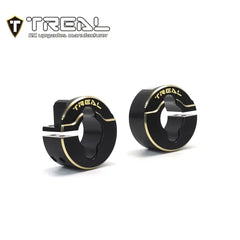 TREAL Brass Rear Counterweight (2P) Axle Weight 13g/pc Upgrades for 1/18 TRX-4M - HeliDirect