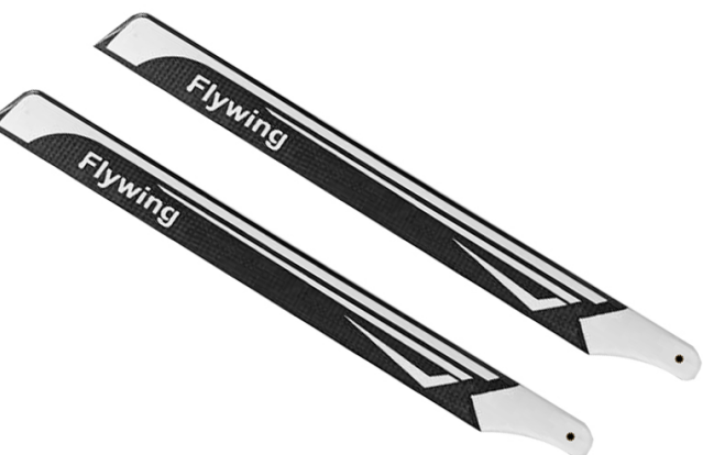 FW450 V2 360mm Carbon Fiber Main Blades - HeliDirect