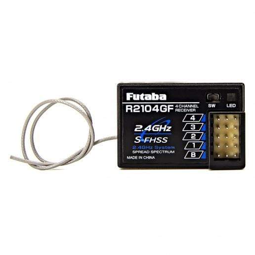 Futaba R2104GF 2.4 GHz S-FHSS 4-Channel Receiver - HeliDirect