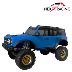 Nexx Racing CNC Alu Wheel Rims For TRX-4M - HeliDirect