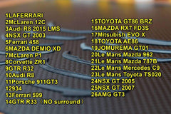 GT55racing 1/28 MINIZ Front reinforced carbon fiber A total of 26 models (SCF-01 TO SCF-26) - HeliDirect