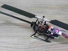 Carbon Plastic Main Blades 125mm Black - OMP M1 - HeliDirect