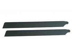 Carbon Plastic Main Blades 180mm - OMP M2/Logo 200 - HeliDirect