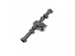 hobby Details Axial SCX24 Aluminum Alloy Rear Axle Housing Black with Cover 1pc - HeliDirect