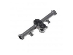 hobby Details Axial SCX24 Aluminum Alloy Rear Axle Housing Black with Cover 1pc - HeliDirect