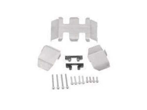 Hobby Details Axial SCX24 Stainless Steel Chassis Armor Skid Plate Guard Parts 3pcs/set - HeliDirect