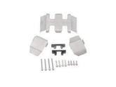 Hobby Details Axial SCX24 Stainless Steel Chassis Armor Skid Plate Guard Parts 3pcs/set - HeliDirect