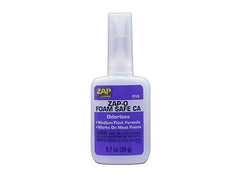 ZAP-0 FOAM SAFE Medium/Thick CA Glue .7 oz - HeliDirect