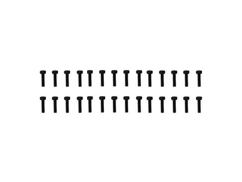 Socket Head Cap Screw M2.5 x 6 x 28pcs - HeliDirect