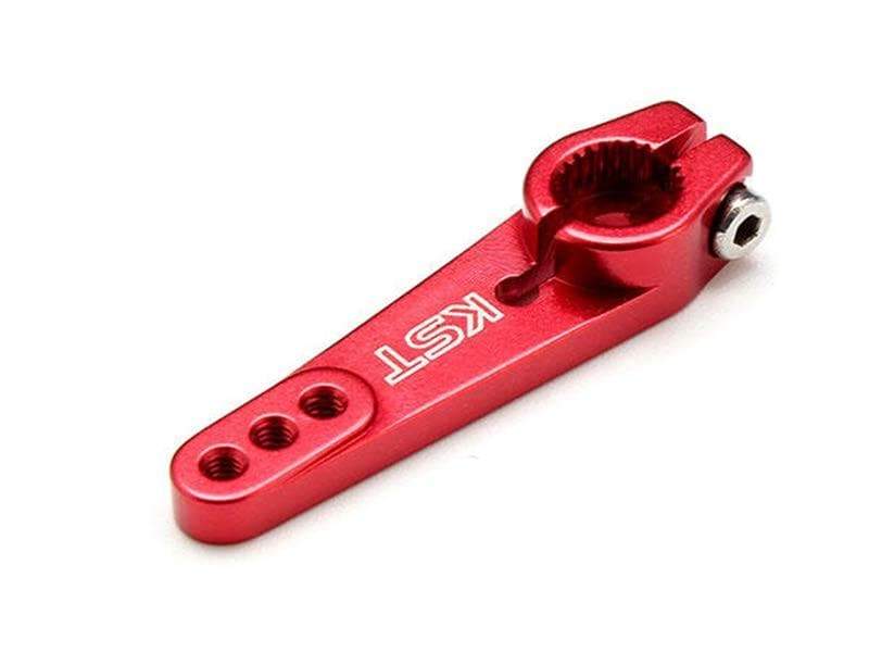 KST Aluminum 25T-6C Servo Horn For 6MM 25T Servo - HeliDirect