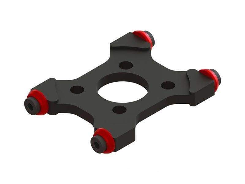 Lynx - 200SRX - Lynx Frame - CNC Motor Mount Spare - Black - HeliDirect