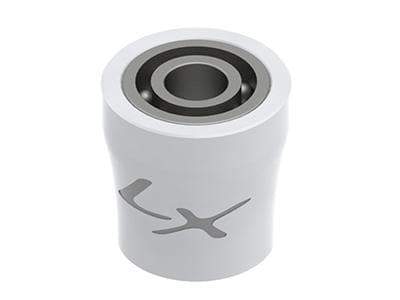 LynX CX4 - MAIN SHAFT TOP ULTRA BEARIGN SUPPORT - SILVER - HeliDirect