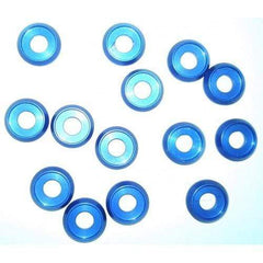 MA 3mm Washer Blue - Pack of 60 - HeliDirect