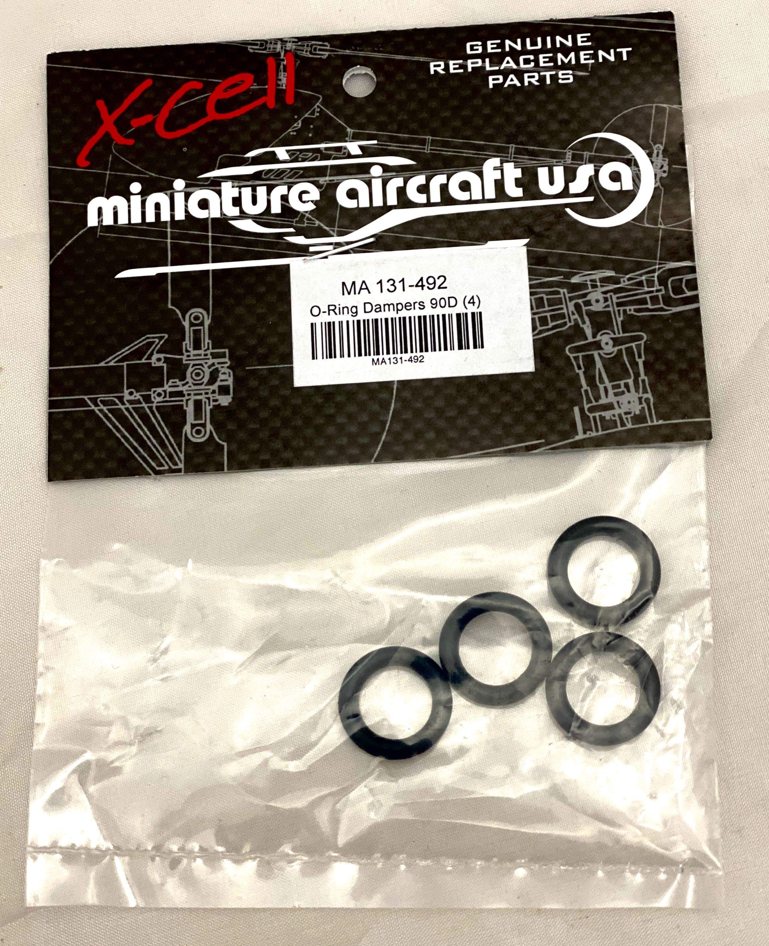 MA O-Ring Dampers 90D - Pack of 4 - HeliDirect