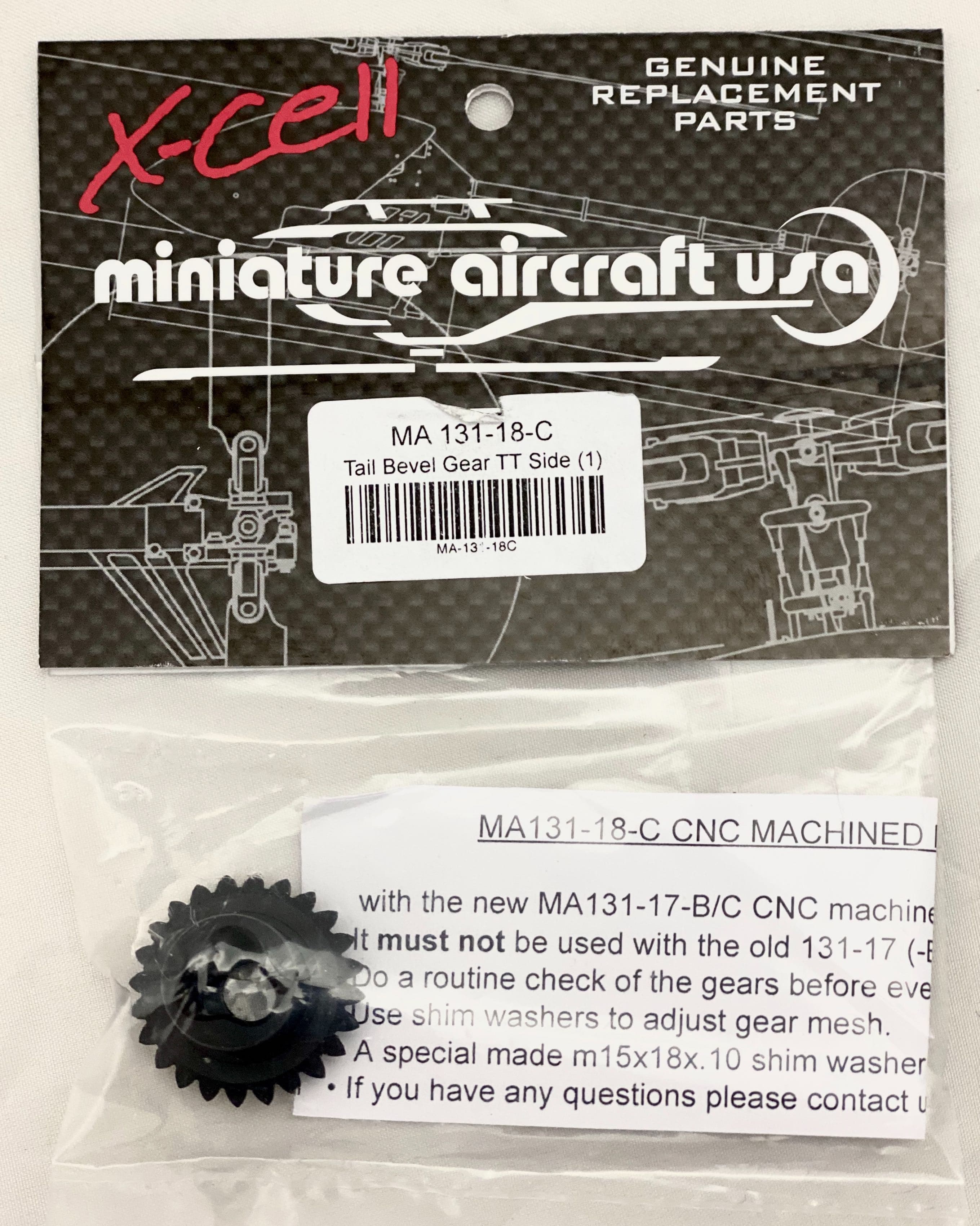 MA Tail Bevel Gear TT Side - HeliDirect