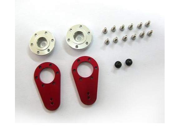 MKS X8 Metal Horn Set (2-pack) - HeliDirect