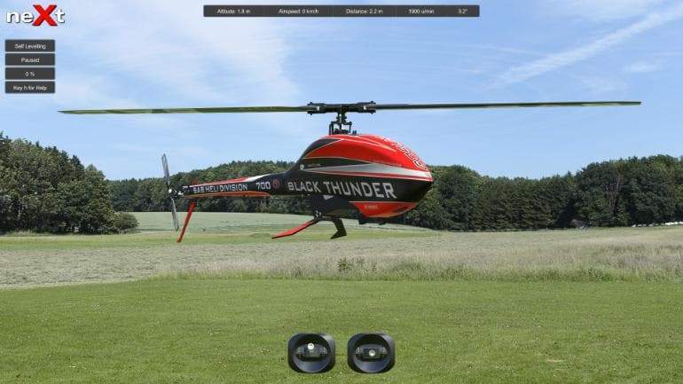 Next CGM RC Heli Flight Simulator (USB Flash Drive Version) - HeliDirect