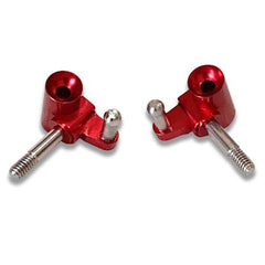Nexx Racing Aluminum Knuckle Set For V-LINE (RED) - HeliDirect