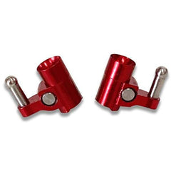 Nexx Racing Aluminum Knuckle Set For V-LINE (RED) - HeliDirect