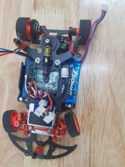 Nexx Racing SKYLINE Dual Lipo Carbon Chassis Conversion Kit For MR03 (SILVER) - HeliDirect