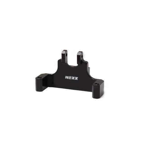 NexxRacing Scx24 Aluminum Servo Mount (BLACK) - HeliDirect