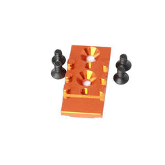 NexxRacing T-Plate Adapter 94-102mm For PN 2.5 (ORANGE) - HeliDirect