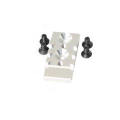 NexxRacing T-Plate Adapter 94-102mm For PN 2.5 (SILVER) - HeliDirect