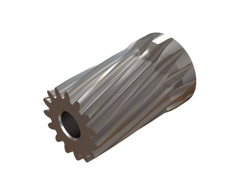 OXY4 - Helicoidal Pinion 15T - 3.17mm Motor Shaft - HeliDirect