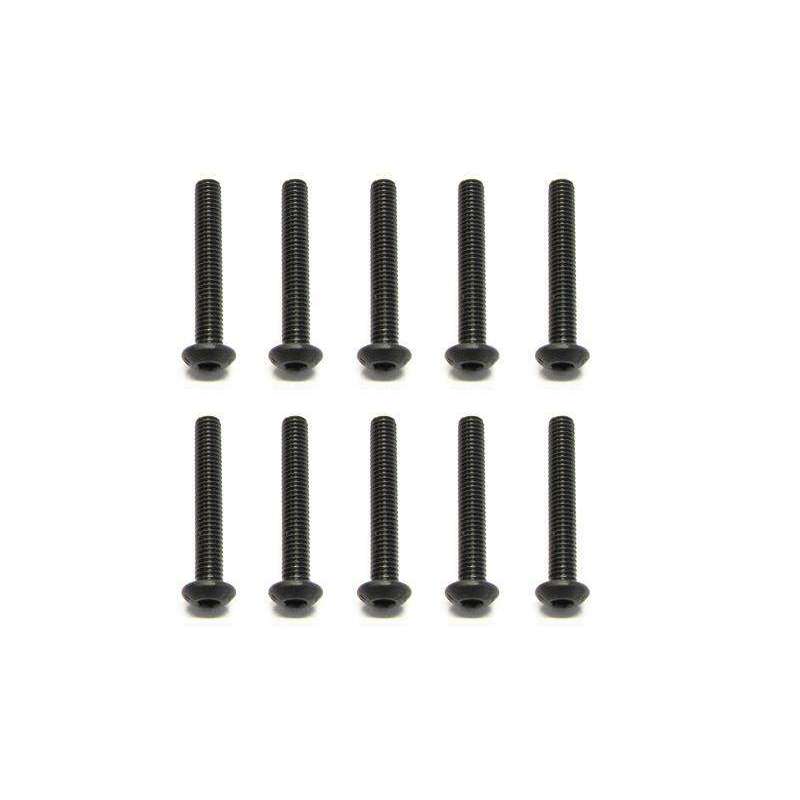 Strike 7.1 Round Head Screw M3x20 - HeliDirect