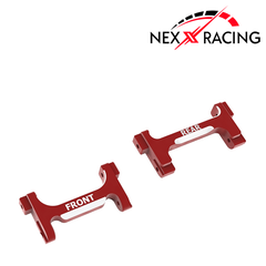 Nexx Racing CNC Alu Front And Rear Bumper Mounts Set For TRX-4M - HeliDirect