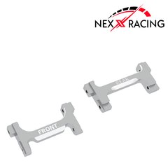 Nexx Racing CNC Alu Front And Rear Bumper Mounts Set For TRX-4M - HeliDirect