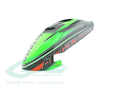 Canomod Airbrush Canopy Green Carbon - Goblin Black Nitro 700 - HeliDirect