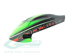 Canomod Airbrush Canopy Green Carbon - Goblin Black Nitro 700 - HeliDirect