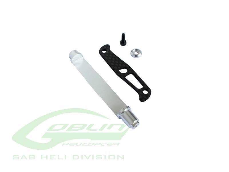 SAB Alluminum Battery Stop - Goblin Comet - HeliDirect