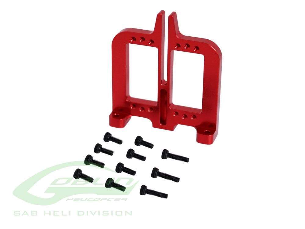 SAB Aluminum Front Servo Support for Goblin 280 Mini Comet/Fireball - HeliDirect