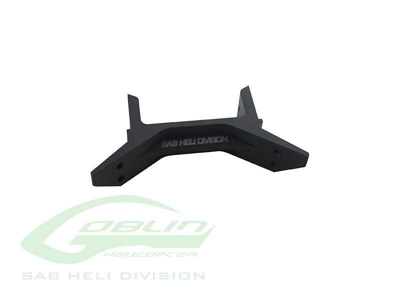 SAB Aluminum Rear Landing Gear Support - Goblin Black Thunder - HeliDirect