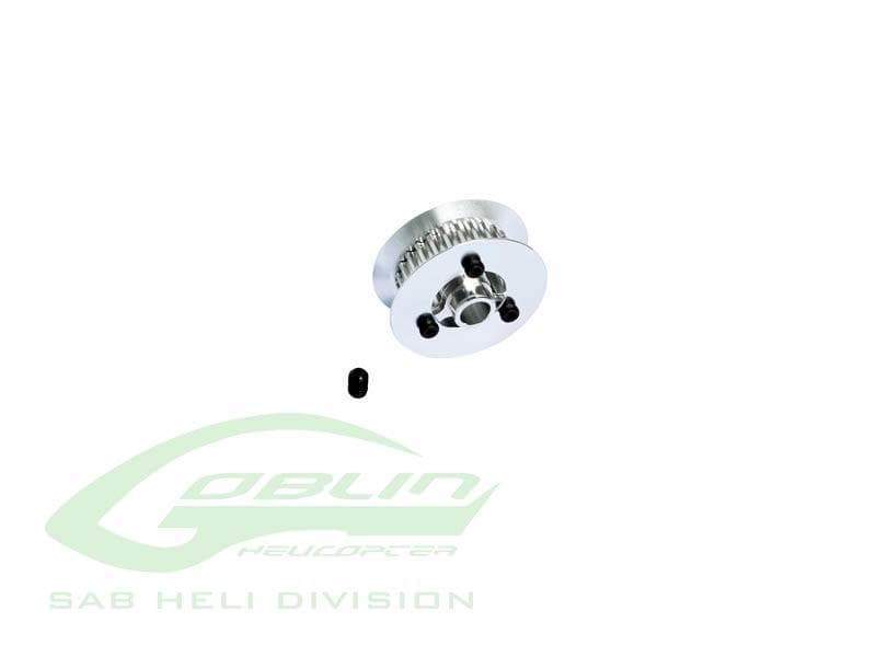 SAB Aluminum Tail Pulley 26T - Goblin Comet - HeliDirect