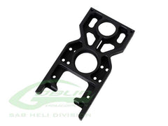 SAB Aluminum Top Plate SR Black Matte - Goblin Comet - HeliDirect