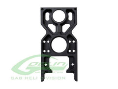 SAB Aluminum Top Plate SR Black Matte - Goblin Comet - HeliDirect