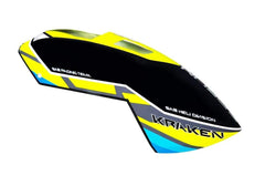 SAB Carbon Fiber Canopy Yellow/Blue for Goblin Kraken - HeliDirect