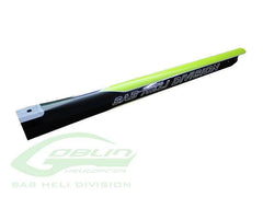 SAB Carbon Fiber Tail Boom Yellow/Black - Goblin 420 Sport - HeliDirect