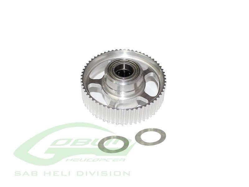 SAB New Aluminum One Way Pulley - Goblin Black Nitro 650/700 - HeliDirect