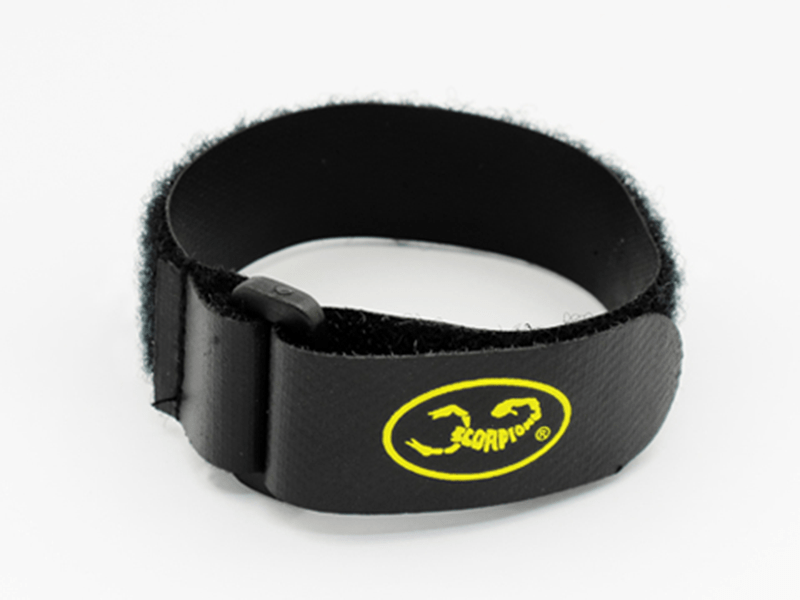 Scorpion Lock Strap 3-Pack (Medium) - 425 to 500 Class Electric Helis - HeliDirect