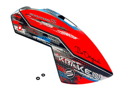 Carbon Fiber Canopy Kraken 580 Orange - HeliDirect