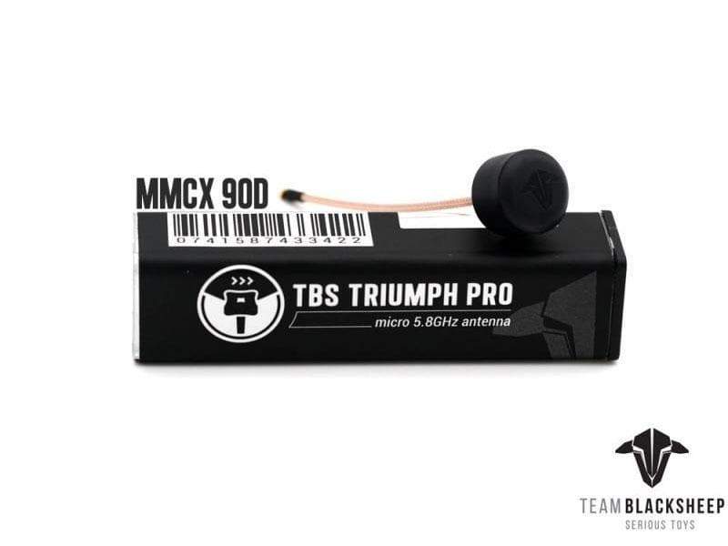 TBS Triumph Pro Micro 5.8GHZ Antenna (MMCX 90) - HeliDirect
