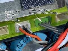 XGuard High-Reliability Terminal-Less 3-Conductor 12 Inch Extension W/ JST Connectors - HeliDirect