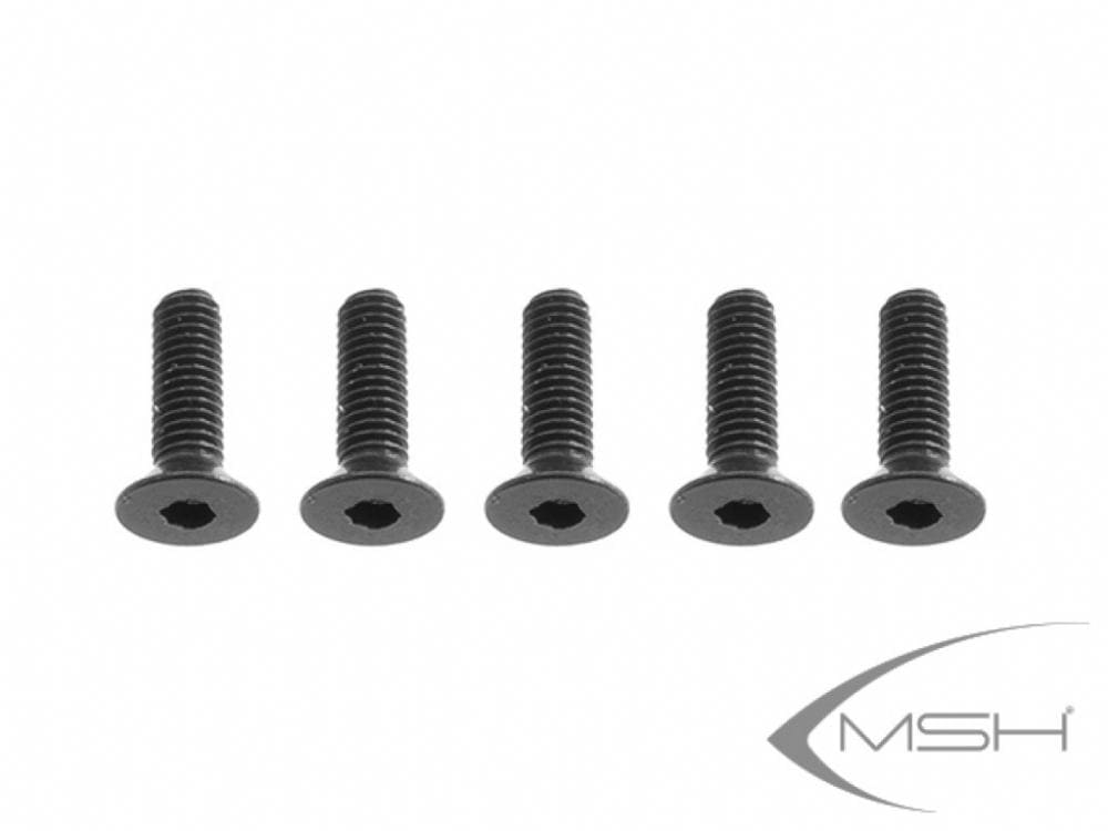 Protos 700 M3x10 Socket Countersunk Head Screws - HeliDirect