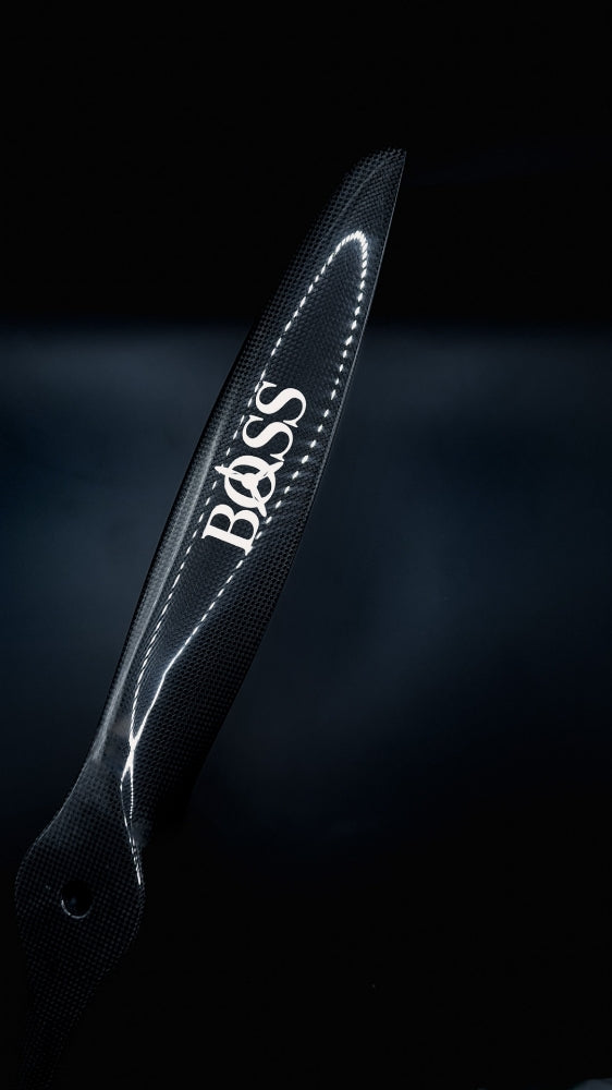 1K CARBON FIBRE BOSS 24X9 HIGH PERFORMANCE PROPELLER - HeliDirect