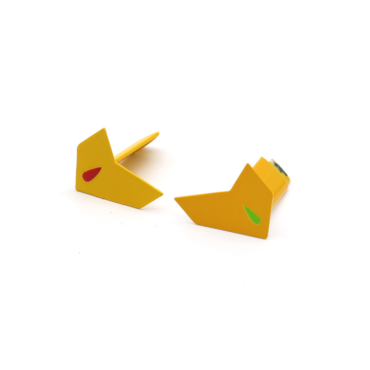 YX C187S Vertical Tain Fin - Yellow - HeliDirect