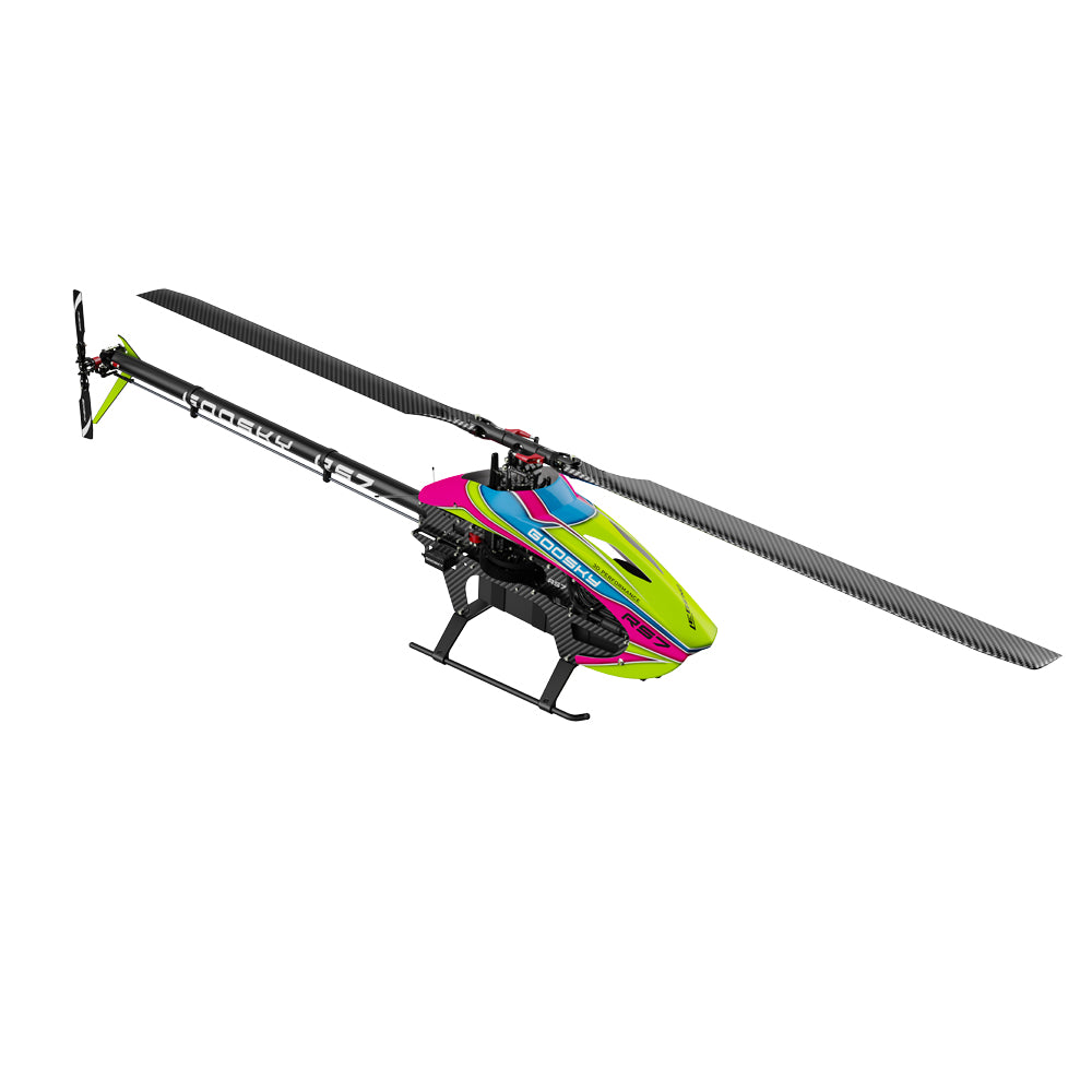 Goosky Legend RS7 Helicopter Kit w/o Blades Yellow HeliDirect